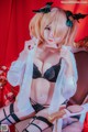 Sally多啦雪 Cosplay Fischl Gothic Lingerie P13 No.c6cf58 Image No. 81